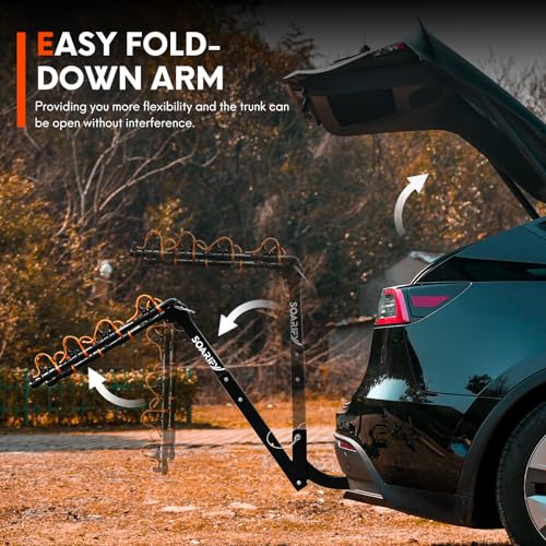 Heavy-Duty Bike Rack for 4 Bikes - 143 lbs Capacity, 2" Hitch