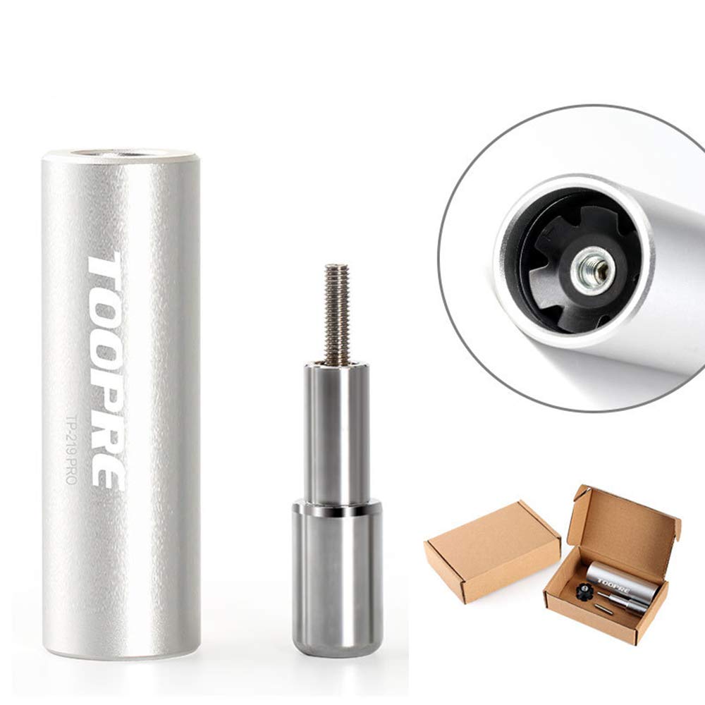 GOLDEAL TOOPRE Bicycle Fork Star Nut Setting Installation Tool with Free Spare Special Screw and 1 Free Star Nut （for 7/8",1",1-1/8"）