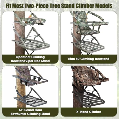 Universal Tree Stand Straps for Climbing Tree Stands & Hunting Equipment