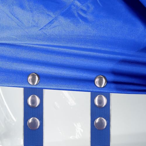 Boat Cover Snap Extender - Steel, 2''-3'', Blue