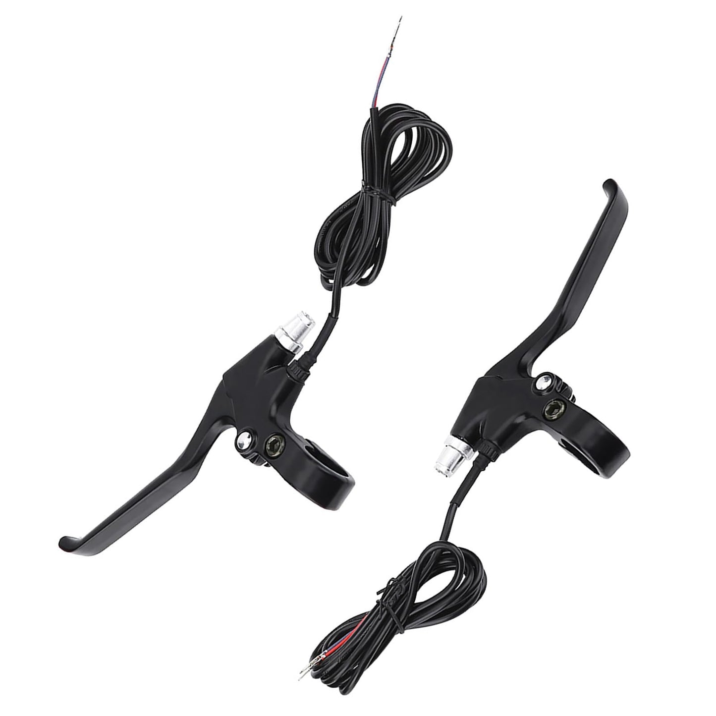 Bicycle Brake Lever, Universal Fit Aluminum Alloy Brake Kit for 22.5mm Handlebar 5ft Cable for Mountain Bikes Road Cyclists Commuters Urban Riders