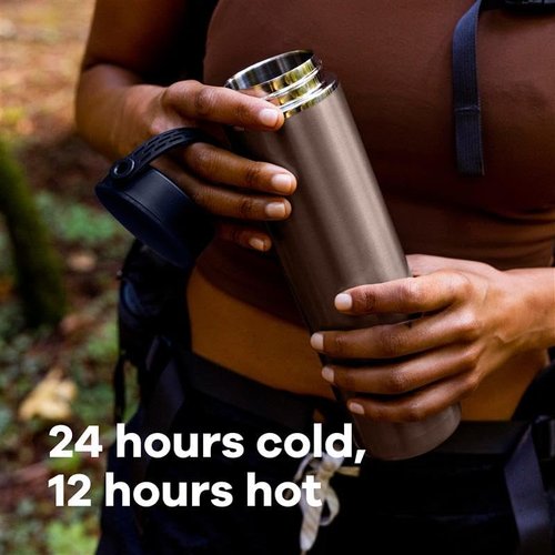 Hydro Flask 24 Oz Trail Series Water Bottle - Lightweight & Durable | Obsidian Color