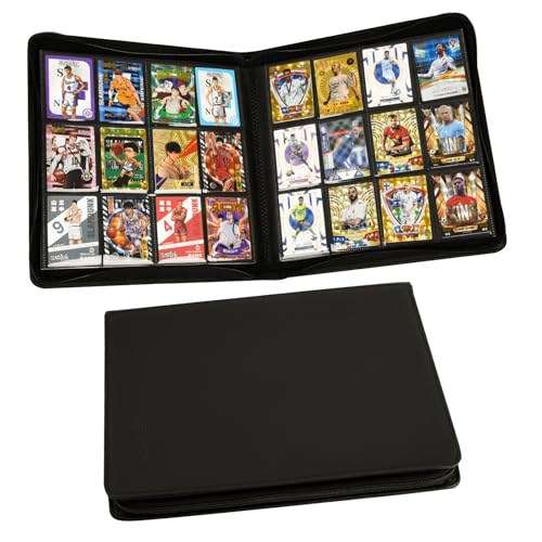 12 Pocket Card Binder - Black Trading Card Organizer for 480 Cards - Variation of THIS Listing