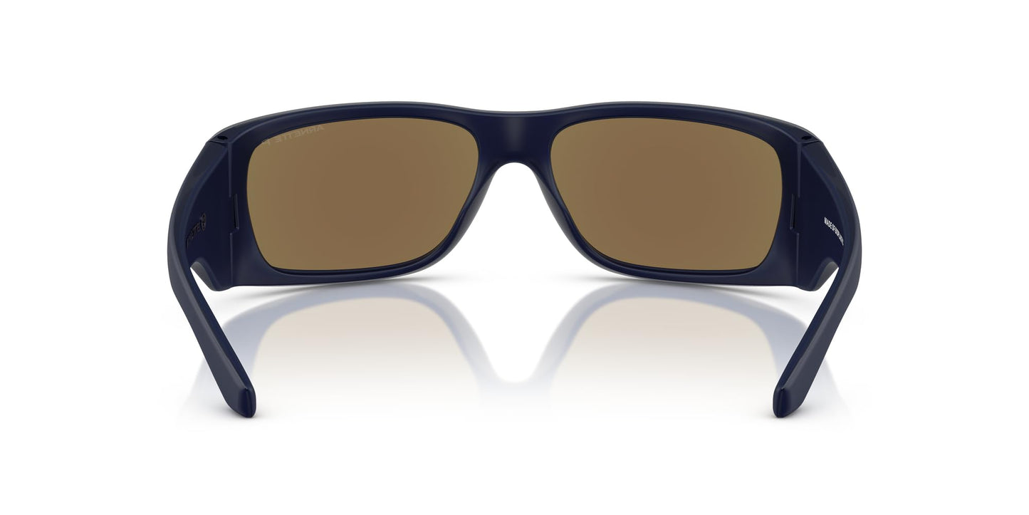 ARNETTE Sunglasses AN 4345 275922 Dark Blue Matte Top/Shiny/Grey Mirror Water Polar Policarbonate Polarized