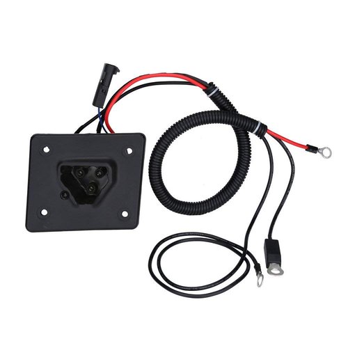 BeAcc Golf Carts 48V Delta Q Charger Receptacle Fits on E-Z-GO Electric 48 Volt RXV 2008up & 2010-current 2Five Vehicles，602529