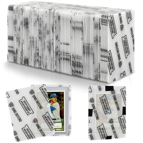 Premium Plastic Trading Card Protectors - 110 Pack - 3.5" x 4.5"