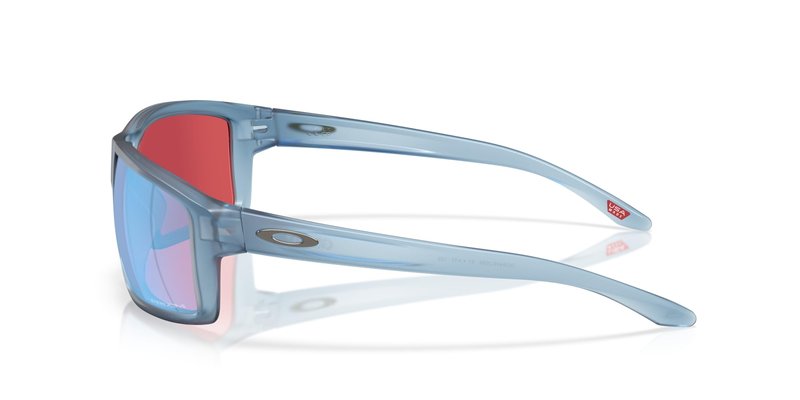 Oakley OO9449 Gibston Sunglasses, Matte Transparent Stonewash/Prizm Snow Sapphire, 60 mm