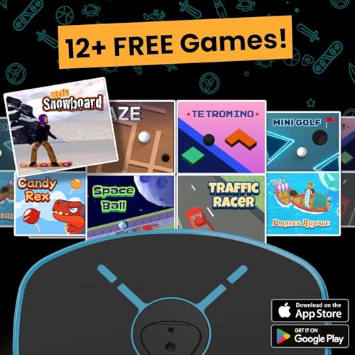 GoBalance Sport-Play - App-Enabled Balance Board with 12 Games