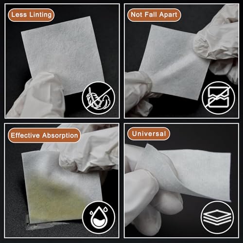 1000 Pcs Lint-Free Gun Cleaning Patches - 100% Cotton Cloth