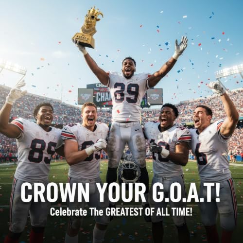 6-Inch Goat Trophy | Handmade G.O.A.T. Winner Award | Funny Desk Decor