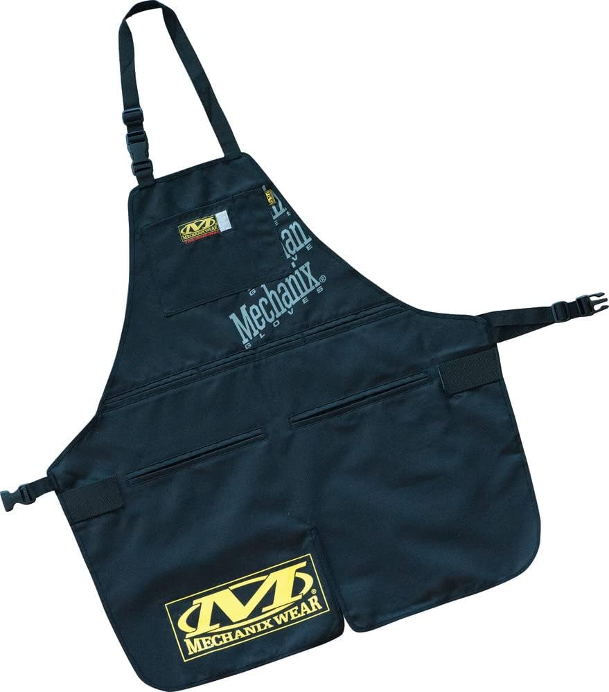 Mechanix Wear Shop Apron - Heavy-Duty Liquid-Resistant Work Apron with Adjustable Straps | Black