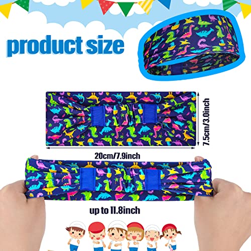 Athletic Sweatbands - Breathable Non-Slip Headbands for Kids, Cute Style - 4 Pack