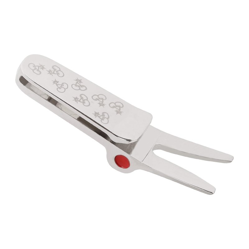 STUDIO CRAFTED Golf Divot Tool - Features Stylish Design, Causes Less Damage to Greens (Cherry Bombs)