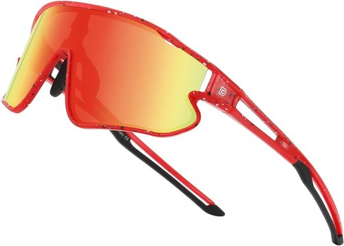 DUCO Kids Sunglasses - Lightweight TR90 Frame with UV400 Protection | Stylish Baseball Shades for Boys & Girls