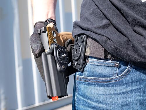 Kydex Holster with QD Mounting for Hi-Capa 5.1 & 2011 Airsoft Pistols - Left Hand