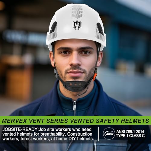 GREEN DEVIL Safety Helmet Construction Hard Hat ANSI Z89.1 Cascos De Construccion Vented ABS Work Hardhat for Men Women