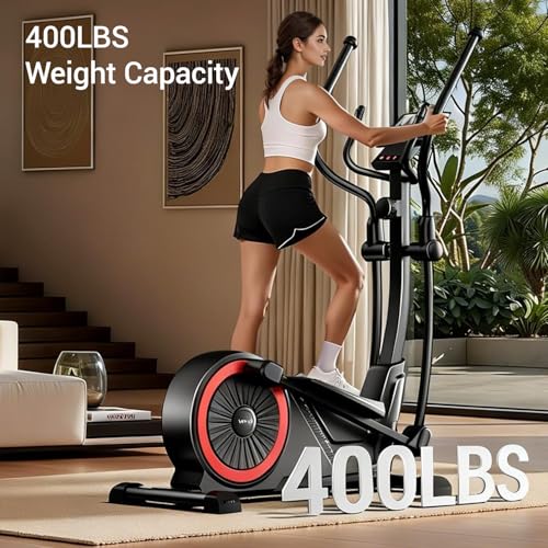 Magnetic Elliptical Machine with 16 Resistance Levels & 16.0'' Stride - ET70 Black