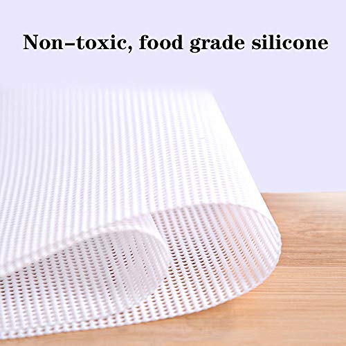 5 Pack Silicone Dehydrator Sheets - 15.7" x 15.7" Non-Stick