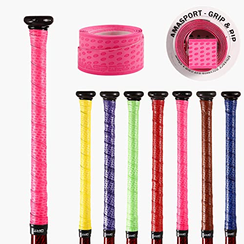 Baseball Bat Grip Tape - Softball Bat Wrap - 1.1mm Thickness - Pink