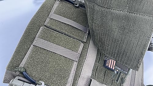 Tactical Airsoft Vest with Quick Release Buckles - Ranger Green XL