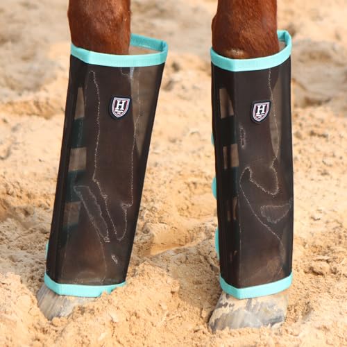 Horse Fly Leggings - Breathable & Tear-Resistant, Summer Mint - Small