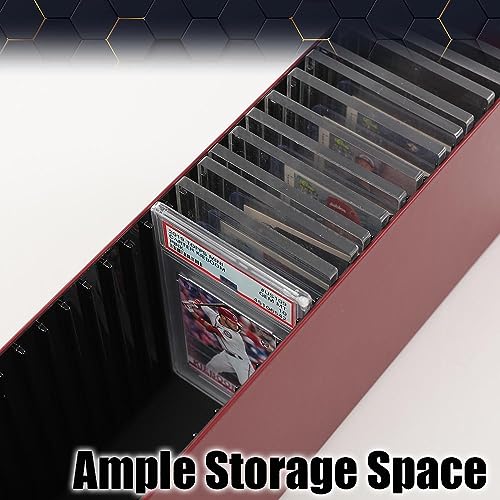 PIT66 Slotted Graded Card Storage Box, 26-Slab Capacity
