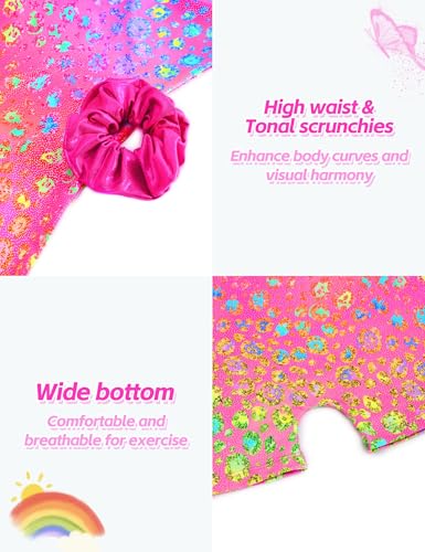 Sparkly Sleeveless Gymnastics Leotard for Girls - 4-5T Pink