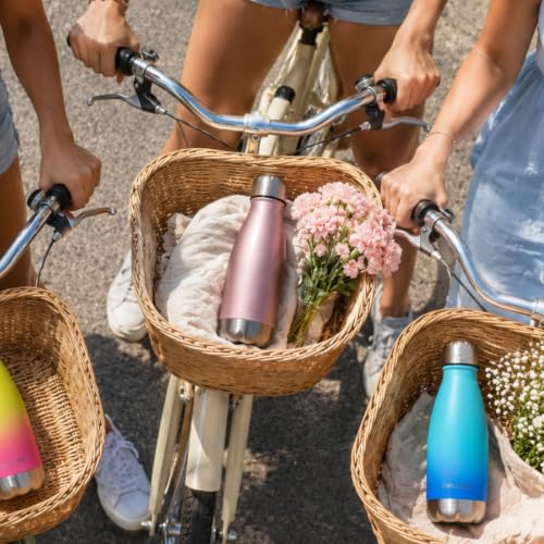 Insulated Stainless Steel Water Bottle - 12oz Rose Gold