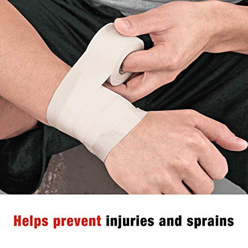 Athletic Sports Tape for Joint Support, 1.5 in. x 10 yds. - White, 1 Count