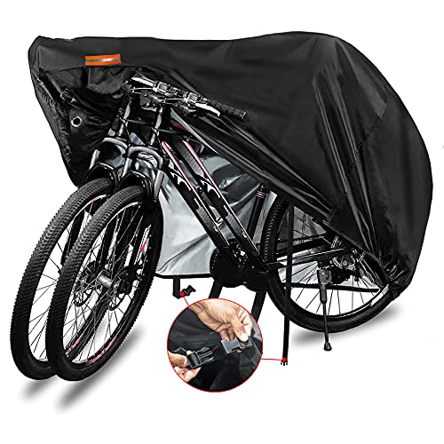 Indeed BUY XL Bike Cover for 1-2 Bikes Waterproof UV Windproof Outdoor Storage