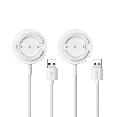 TOTWOO 2-Pack USB Charging for Long Distance Single and Couple Bracelets-USB Charging Portable Travel Charger for All TOTWOO Long Distance Bracelet