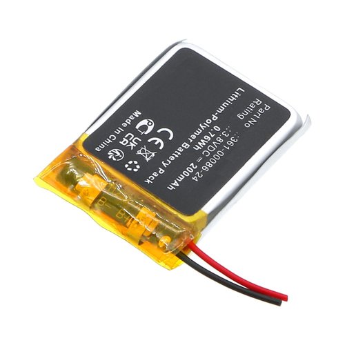 MPF Products 200mAh 361-00086-24 Battery Replacement Compatible with Garmin Instinct Solar Outdoor Smartwatch with Installation Tools