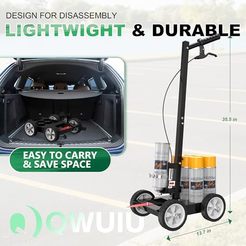 Parking Lot Striping Machine - 35.5" Adjustable Line Marking