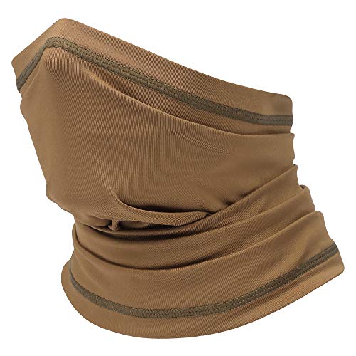 Breathable Neck Gaiter Cooling Face Mask for Men - Sand
