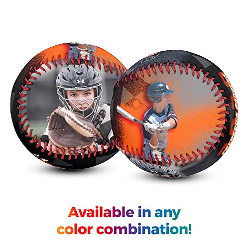 Personalized Regulation Size Baseball with Custom Photo & Text