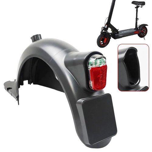 JOYSOG Electric Scooter Replacement Rear Mudguard Fender/Rear Taillight for Ninebot MAX G30 and MAX G30D Scooters Accessories (Fender+Taillight)