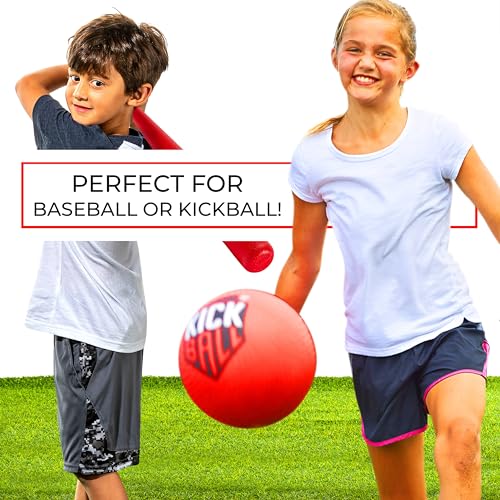 Throw Down Baseball Base Set - Rubber Bases for Backyard Play - White