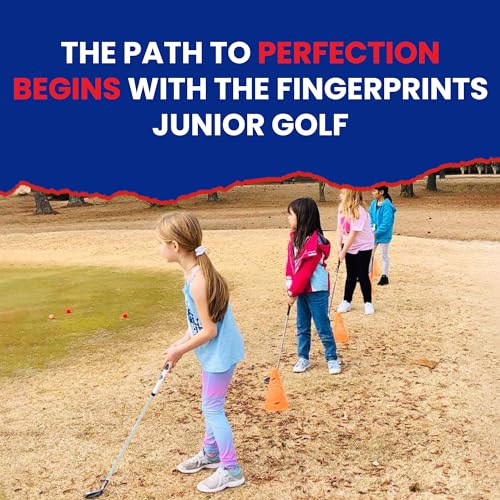 Fingerprints Left-Handed Junior Golf Club Set - F38 38" for Kids, Model F38