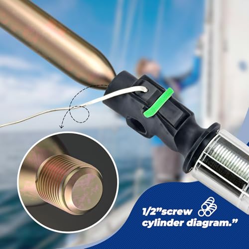 24G CO₂ Cartridge for Inflatable Life Jackets - 2 Pack