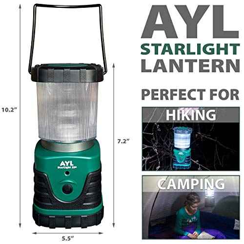 StarLight LED Camping Lantern - Water Resistant - Shock Proof - Long Lasting Up To 6 DAYS - 1000 Lumens Ultra Bright