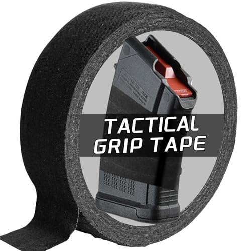 Tactical Grip Tape - Matte Black, 1 Inch x 27.34 Yards