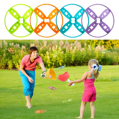 Kids Outdoor Flying Disc Set - 24 Pack for Ages 4-8, Safe & Durable Toys