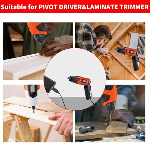 MEROM Charger Cord for Black and Decker LI3100 BDCS40G BDCS20C GSL35 Cordless Screwdriver Replacement Power Cable