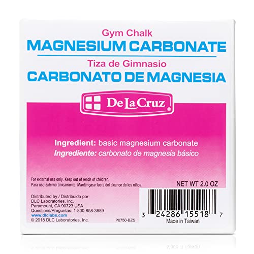 Magnesium Carbonate Gym Chalk - 2 oz Block for Grip