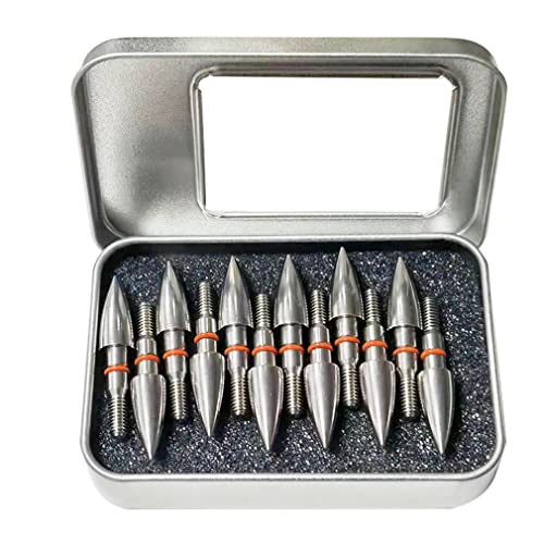 Stainless Steel Archery Field Points - 100/300 Grains for Target Practice