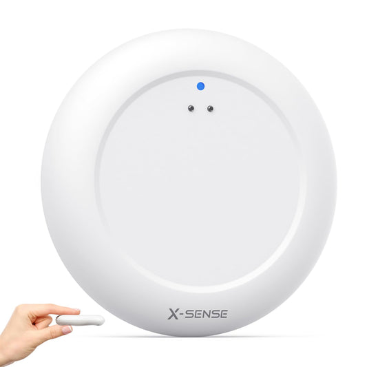 X-Sense Wi-Fi Water Leak Detector (SBS50 Base Station Required), 1 SWS0A Water Sensor