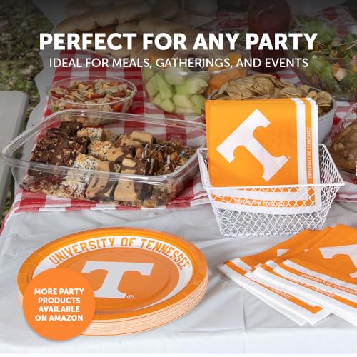 University of Tennessee Paper Plates - 20 Count, 9 Inch