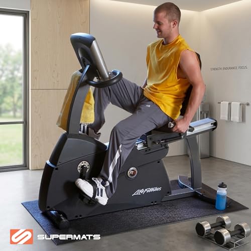 Heavy Duty Non-Slip Equipment Mat 30" x 60" - Black / 13 GS