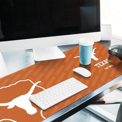 Texas Longhorns Desk Pad - Water & Stain Resistant, Non-Slip