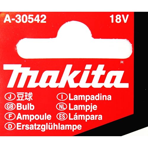 Replacement Xenon Bulbs for Makita Flashlights - 2 Count